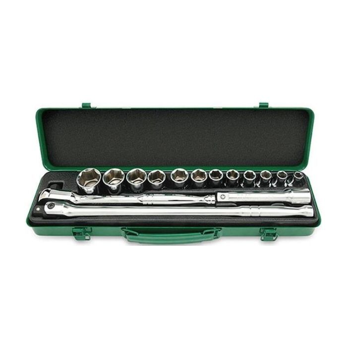 Набор инструментов Toptul автомобільний 1/2" 15од. (6-гр.) (GCAD1508)