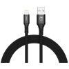 Дата кабель USB 2.0 AM to Lightning 1.0m Jagger T-L814 Black T-Phox (T-L814 black)