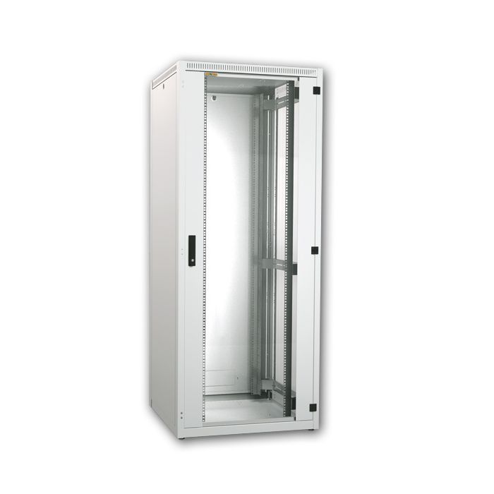 Шкаф напольный Conteg 27U iSEVEN 19" 600x600 RAL7035 (RI7-27-60/60)