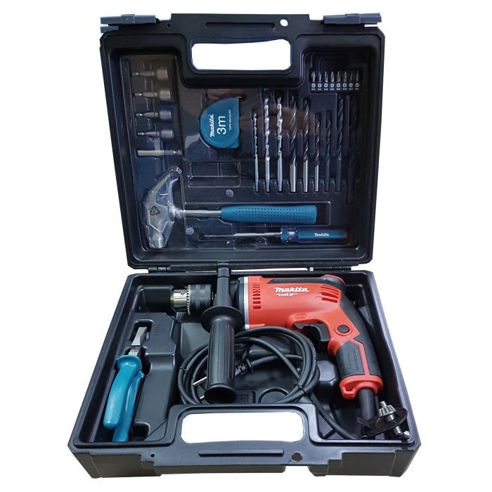 Дриль Makita M8103KX2 + комплект ручного инструмента (M8103KX2) зображення 2