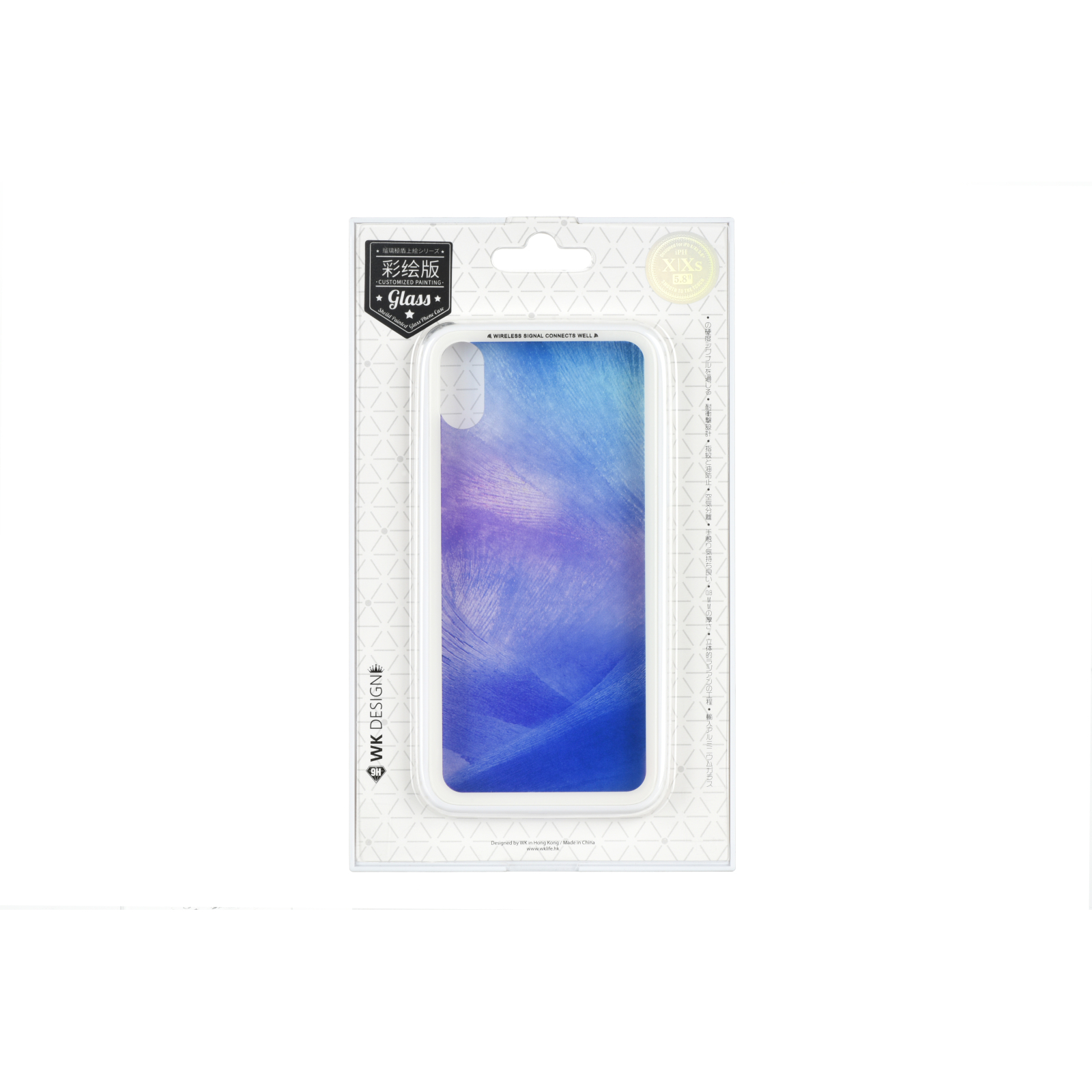 Чехол для мобильного телефона WK iPhone XS, WPC-086, Brushed Blue (681920359722) изображение 2