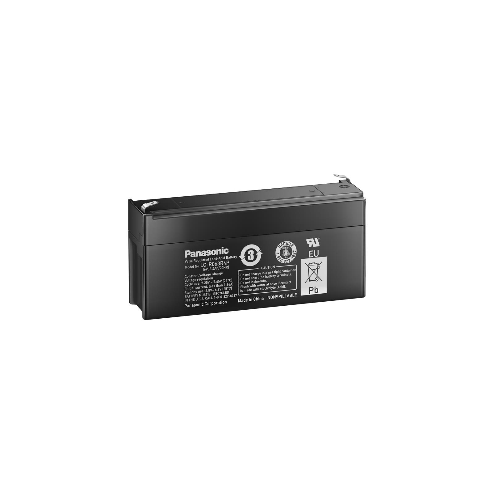 Батарея к ИБП Panasonic 6V 3.4Ah (LC-R063R4P)