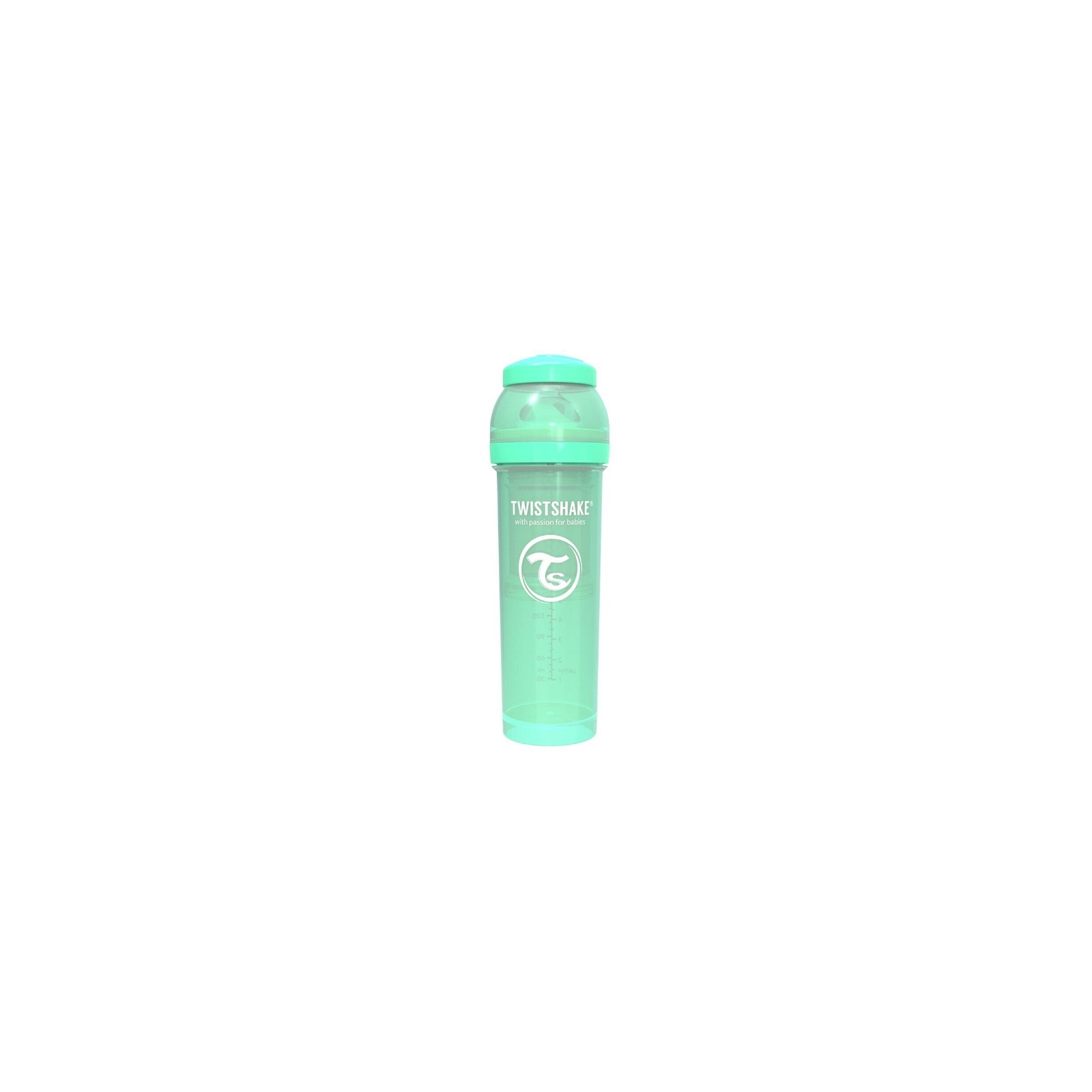 Бутылочка для кормления Twistshake антиколиковая 330 мл, бежевая (69874/78265)