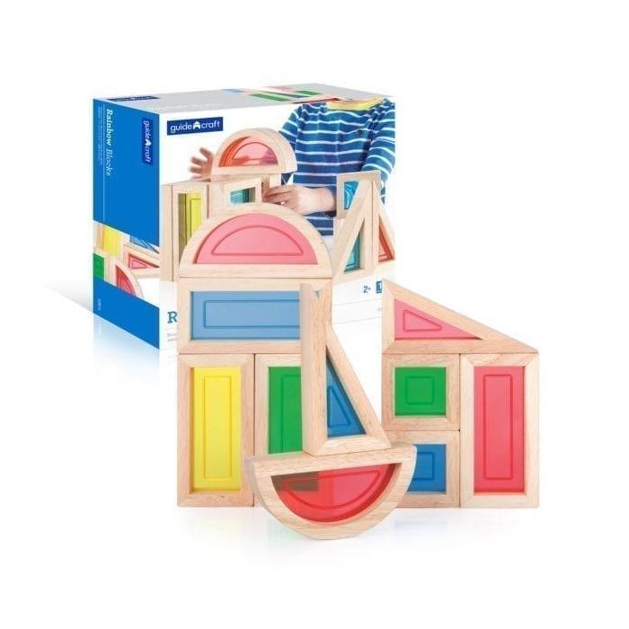 Игровой набор Guidecraft стандартных блоков Block Play Большая радуга, 10 шт (G3015)