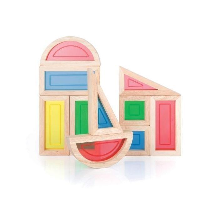 Игровой набор Guidecraft стандартных блоков Block Play Большая радуга, 10 шт (G3015) изображение 2