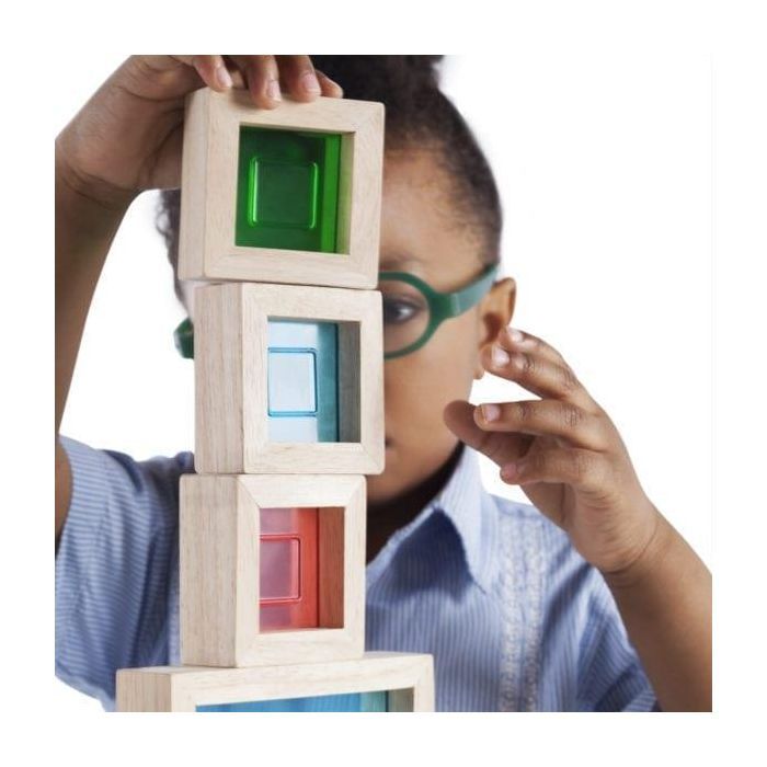 Игровой набор Guidecraft стандартных блоков Block Play Большая радуга, 10 шт (G3015) изображение 4