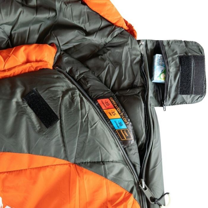 Спальный мешок Tramp Oimyakon Regular Orange/Grey L (UTRS-048R-L) изображение 7