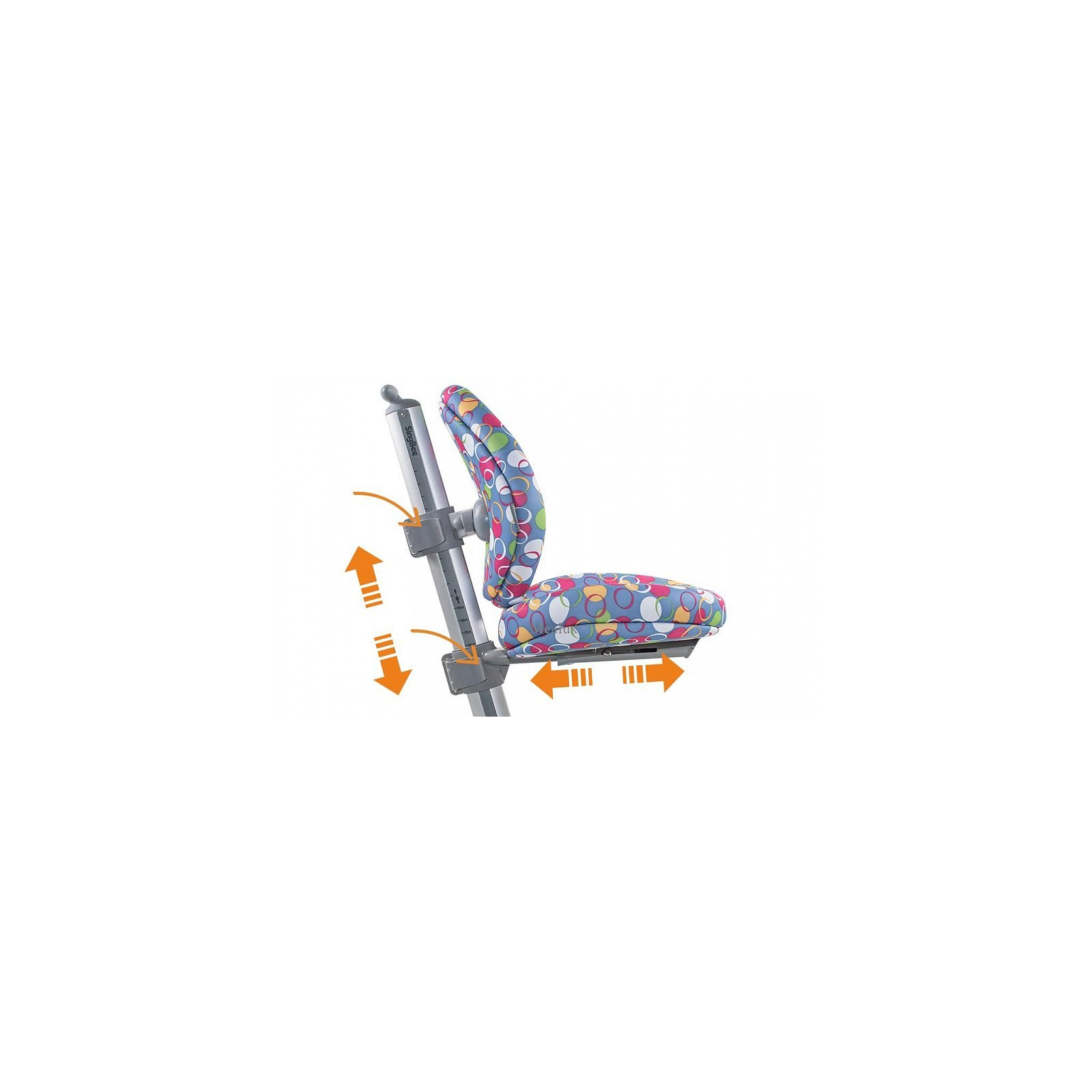 Дитяче крісло Mealux ортопедичне Neapol ABK (Y-136 ABK) зображення 2