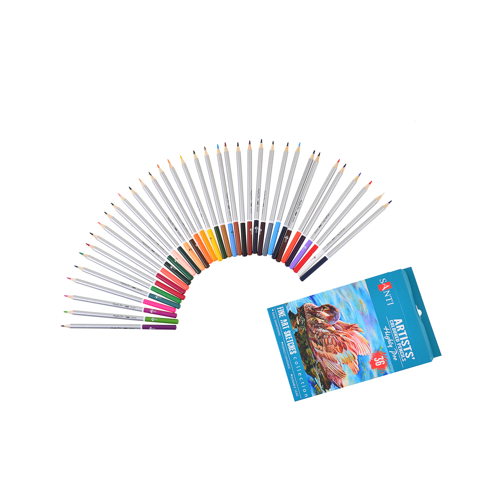 Олівці кольорові Santi Highly Pro 36 шт (742393) зображення 3