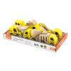 Розвиваюча іграшка Viga Toys Набір машинок Будтехніка 6 шт. в дисплеї (50541)