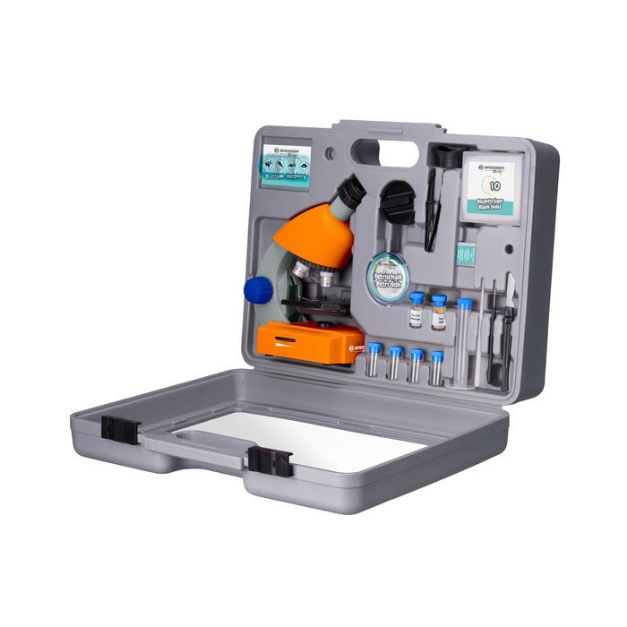 Микроскоп Bresser Junior 40x-640x Orange + кейс (926813) изображение 2