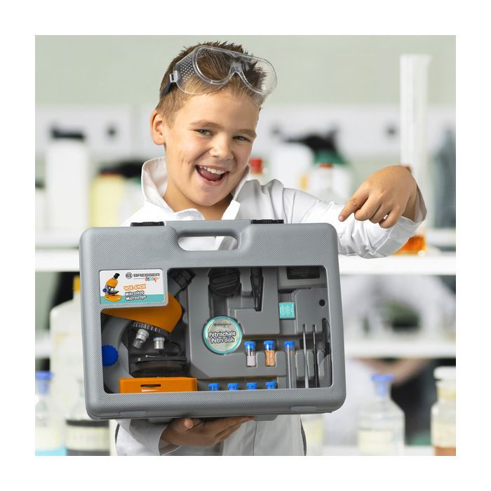 Микроскоп Bresser Junior 40x-640x Orange + кейс (926813) изображение 6