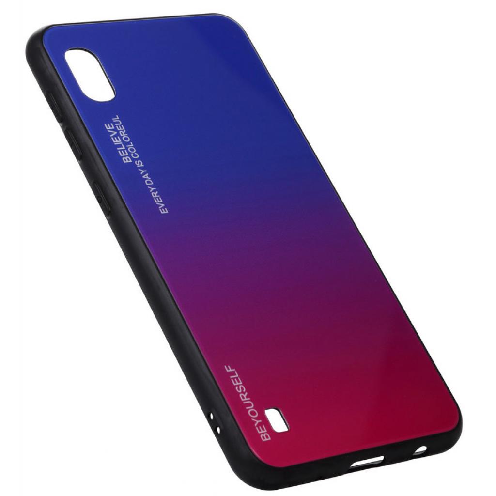 Чехол для мобильного телефона BeCover Gradient Glass Samsung Galaxy M10 2019 SM-M105 Blue-Red (703868) изображение 2