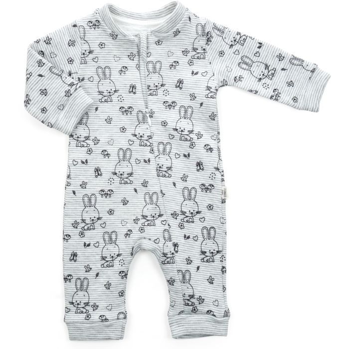Человечек детский Tongs с зайками (3616-56B-gray)