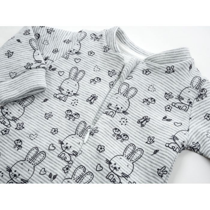 Человечек детский Tongs с зайками (3616-56B-gray) изображение 3