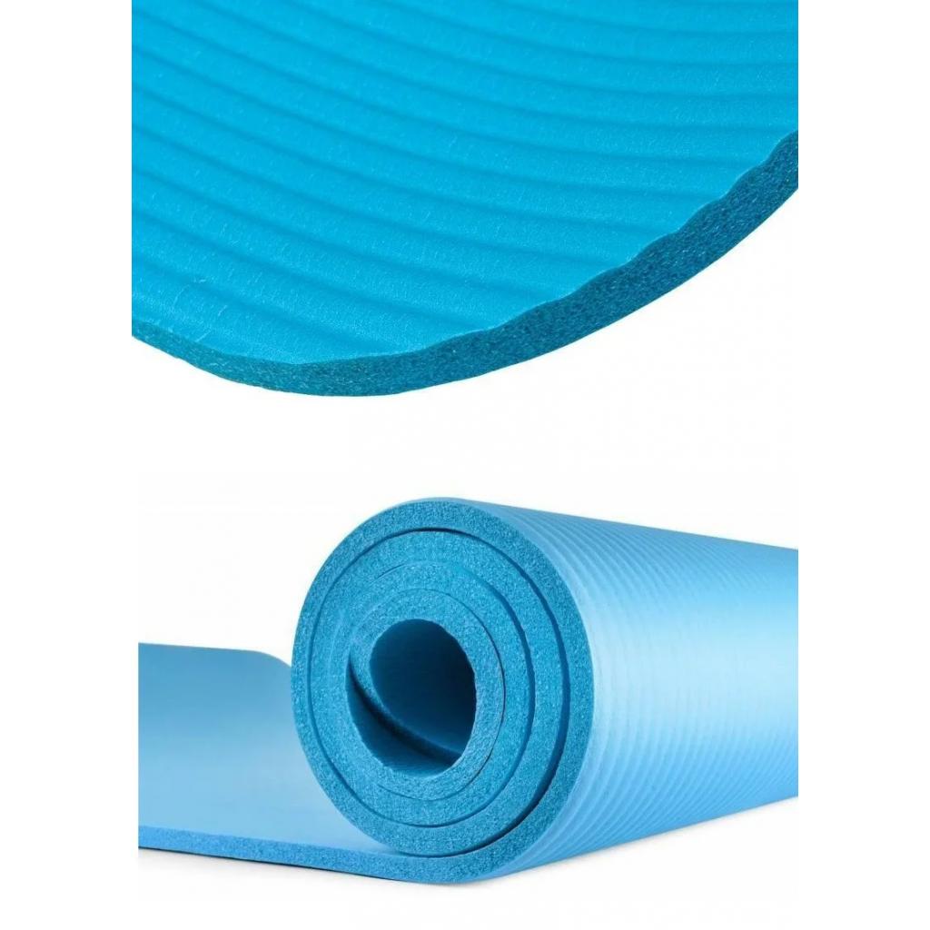 Килимок для фітнесу Power System Fitness Yoga Mat PS-4017 Blue (PS-4017_Blue) зображення 4