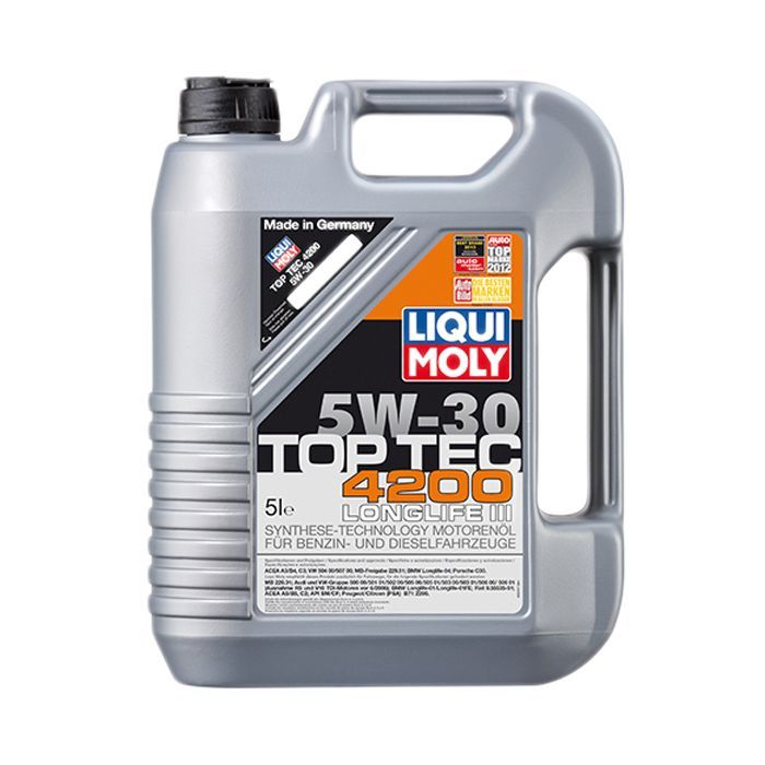 Моторное масло Liqui Moly TOP TEC 4200 5W-30 NEW GENERATION (LQ 7661)