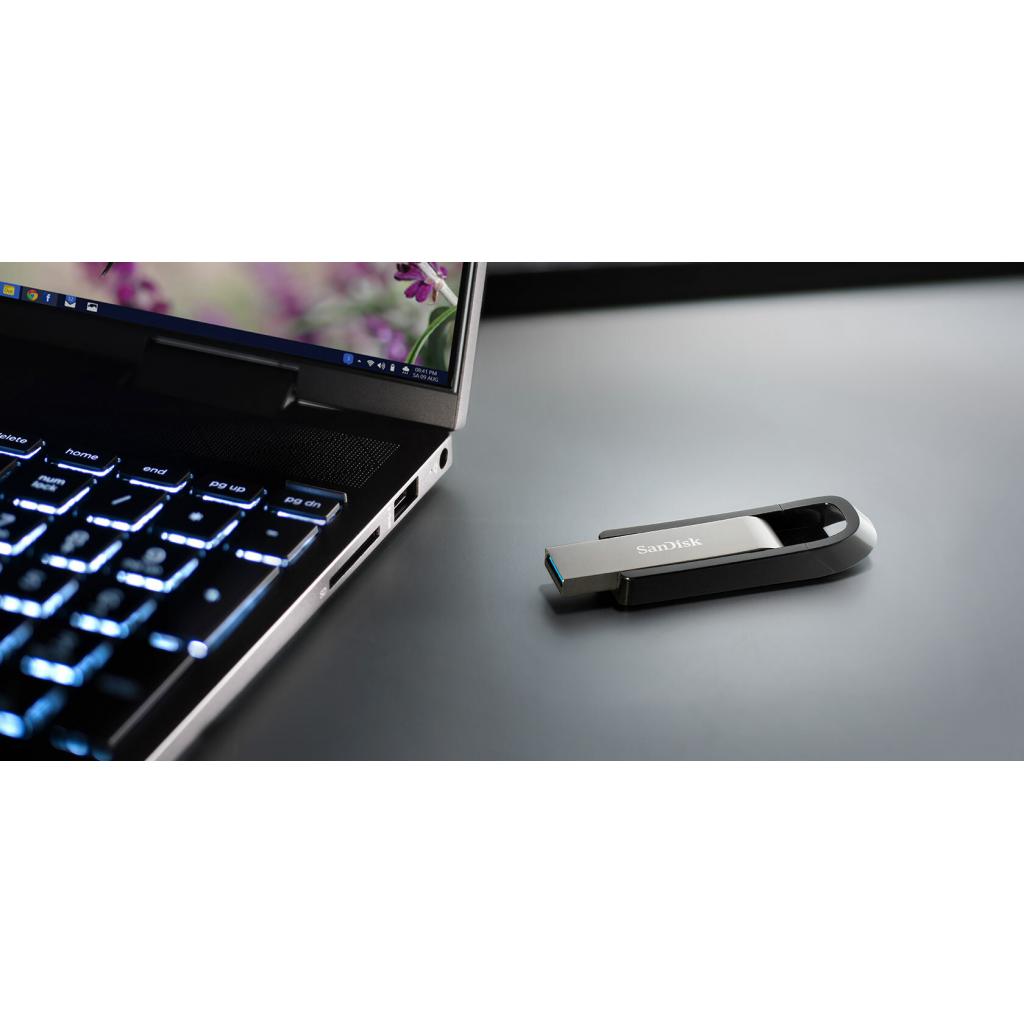 USB флеш накопитель SanDisk 128GB Extreme Go USB 3.2 (SDCZ810-128G-G46) изображение 7
