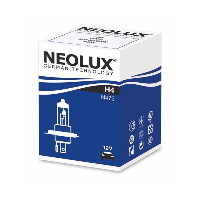 Автолампа Neolux галогенова 60/55W (N472) изображение 2