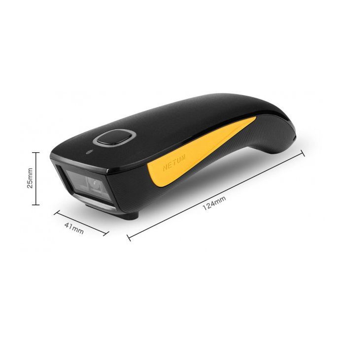 Сканер штрих-коду Netum C750 2D, bluetooth (С750-NT0051) зображення 3