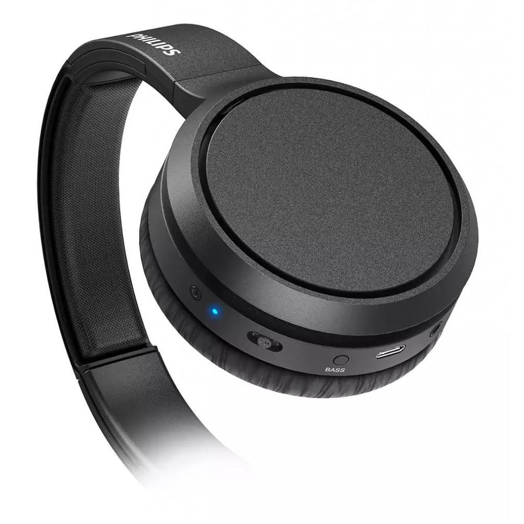 Навушники Philips TAH5205 Over-ear ANC Wireless Mic Black (TAH5205BK/00) зображення 6