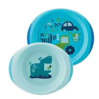 Набор детской посуды Chicco Meal Set 12 м+ голубой (16201.20) изображение 3