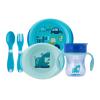 Набор детской посуды Chicco Meal Set 12 м+ голубой (16201.20)