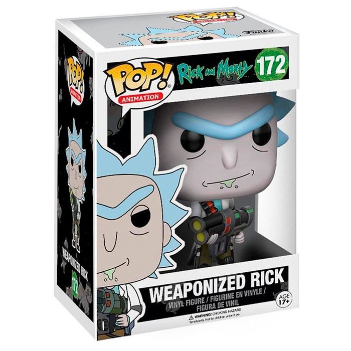 Фигурка для геймеров Funko Pop серии Rick Morty - Weaponized Rick (12439-PX-1QW) изображение 2