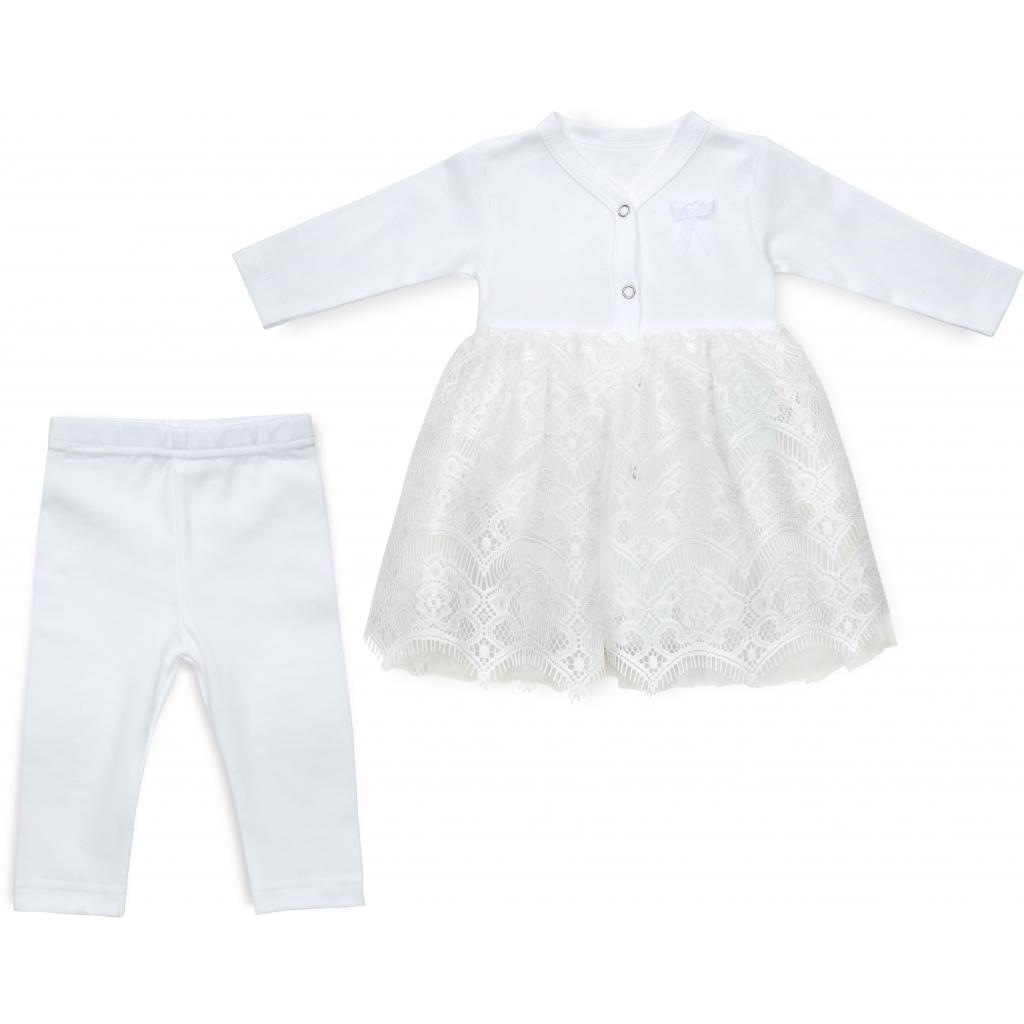 Набір дитячого одягу ТМ Баранчик БО для Крещения (076-11-62G-white)