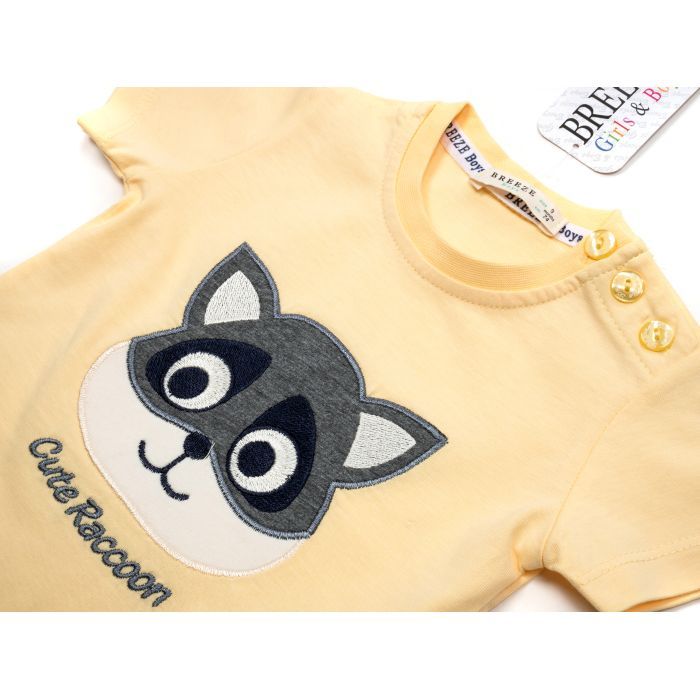 Набор детской одежды Breeze с енотом (15775-86B-yellow) изображение 7