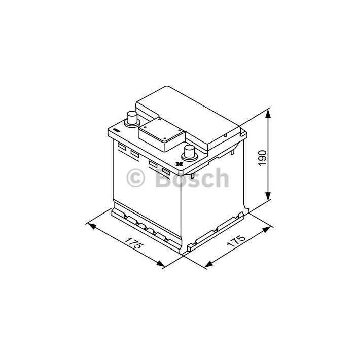 Аккумулятор автомобильный Bosch 44А (0 092 S40 001) изображение 3
