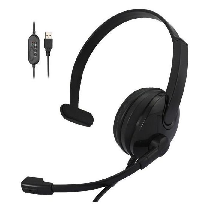 Наушники 2E CH12 Mono On-Ear USB (2E-CH12MU)