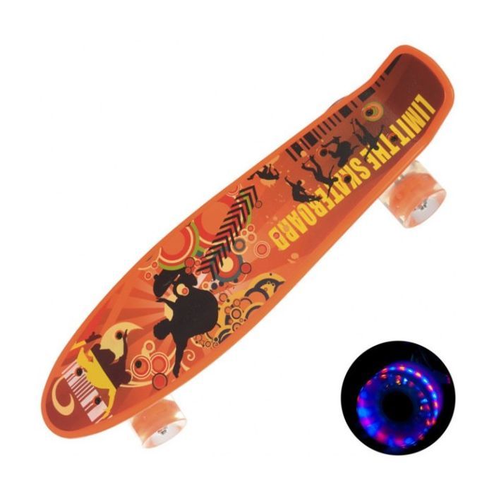 Скейтборд детский Profi MS 0749-1 orange