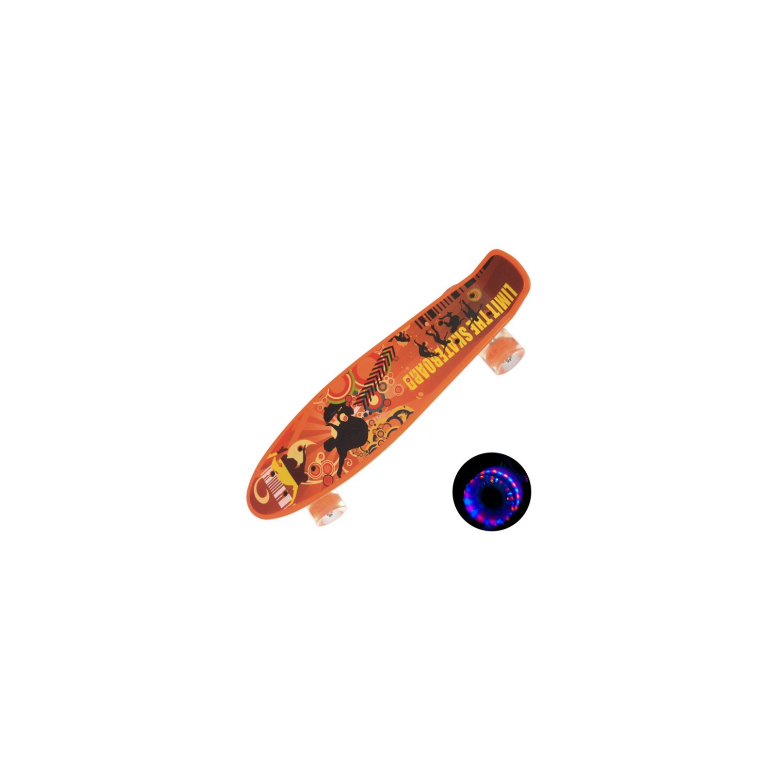 Скейтборд детский Profi MS 0749-1 orange