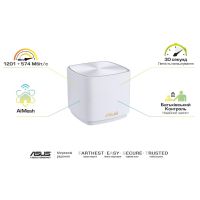 Маршрутизатор ASUS ZenWiFi XD4 1PK white (XD4-1PK-WHITE) зображення 2