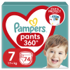 Подгузники Pampers трусики Pants Giant Размер 7 (17+ кг) 74 шт. (8006540069622)