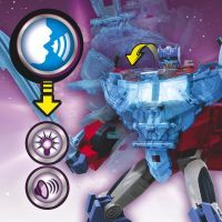 Трансформер Hasbro Transformers Кібервсесвіт Battle call officer Оптимус Прайм (E8228_E8380) зображення 10