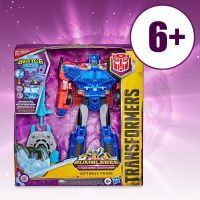 Трансформер Hasbro Transformers Кібервсесвіт Battle call officer Оптимус Прайм (E8228_E8380) зображення 11