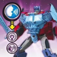 Трансформер Hasbro Transformers Кібервсесвіт Battle call officer Оптимус Прайм (E8228_E8380) зображення 8