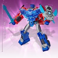 Трансформер Hasbro Transformers Кібервсесвіт Battle call officer Оптимус Прайм (E8228_E8380) зображення 9