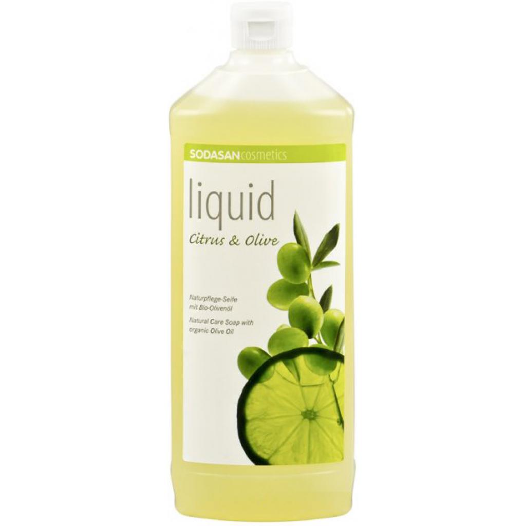 Жидкое мыло Sodasan органическое Citrus-Olive 1 л (4019886077163)