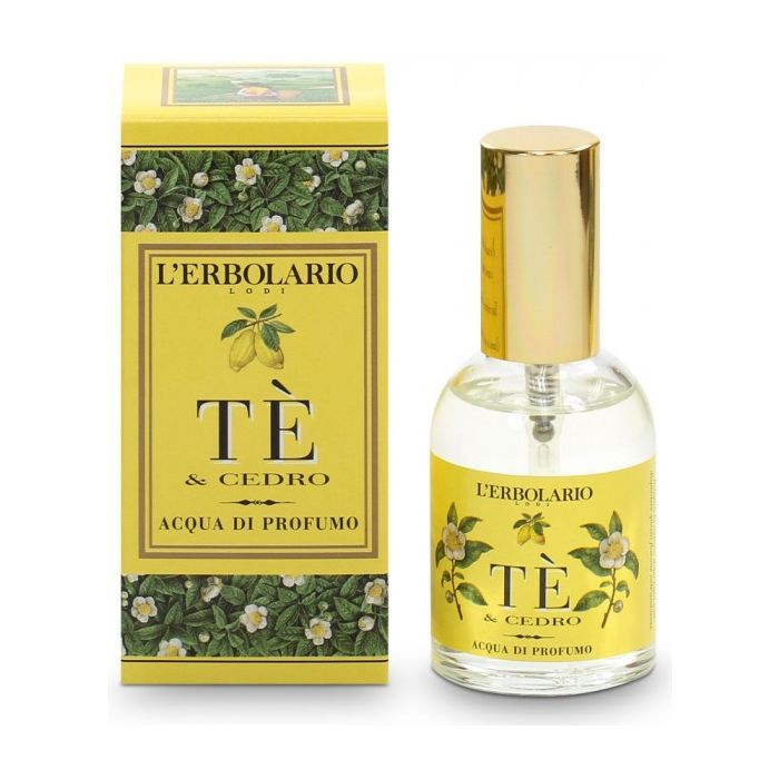 Парфюмированная вода L'Erbolario Tè e Cedro Чай и Цитрон 50 мл (8022328503683)