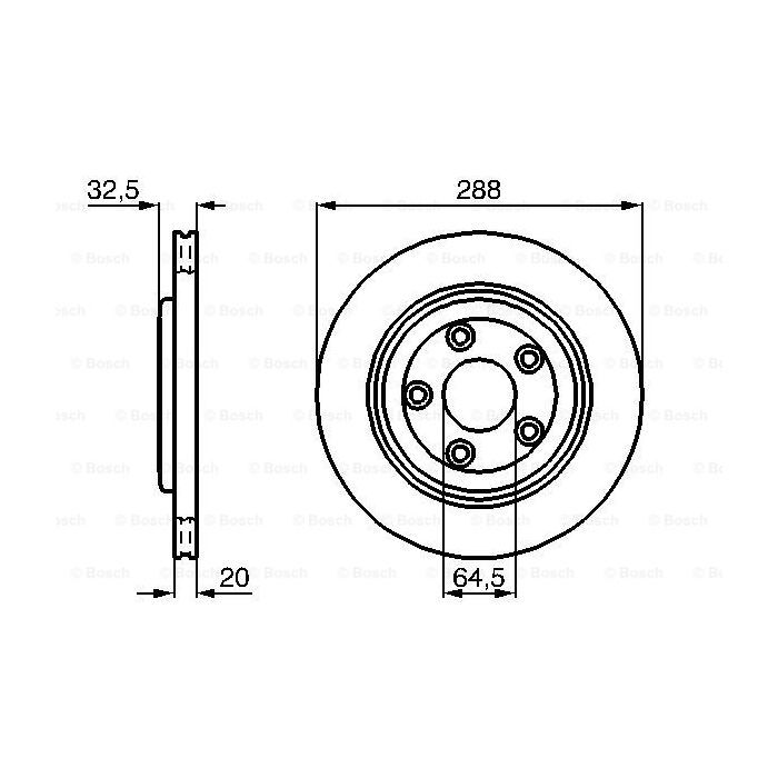 Тормозной диск Bosch 0 986 478 777 изображение 5
