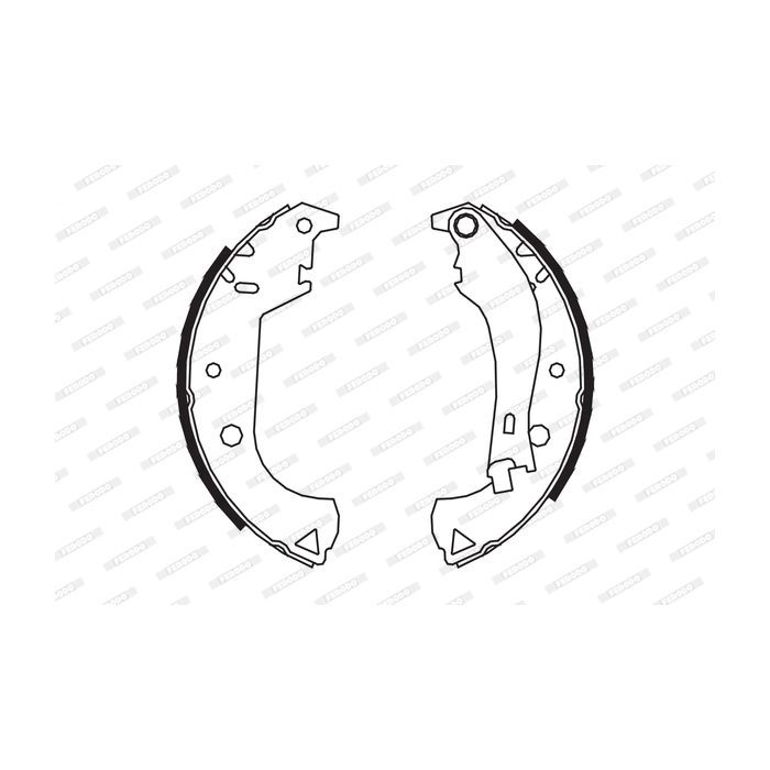 Гальмівні колодки FERODO FSB604