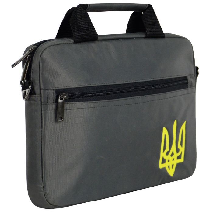Сумка для ноутбука Porto 12'' PN12 TRIZUB Black (PN12BK_TRIZ) изображение 2