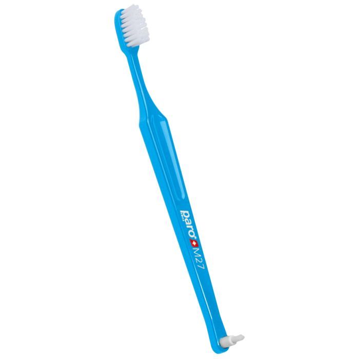 Детская зубная щетка Paro Swiss S27 мягкая Голубая (7610458097440-blue)