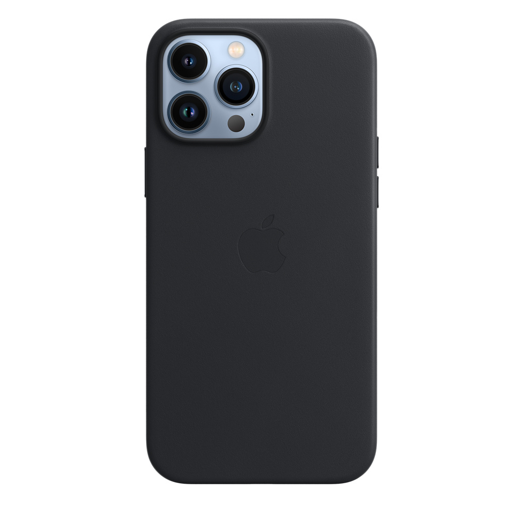 Чохол до мобільного телефона Apple iPhone 13 Pro Max Leather Case with MagSafe - Midnight, Mode (MM1R3ZE/A) зображення 4