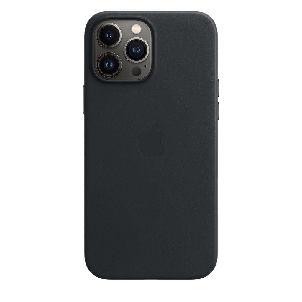 Чехол для мобильного телефона Apple iPhone 13 Pro Max Leather Case with MagSafe - Midnight, Mode (MM1R3ZE/A)