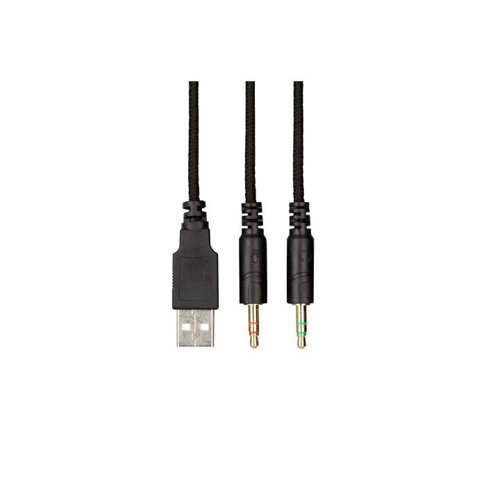 Наушники 2E HG340 RGB 3.5mm Yellow (2E-HG340YW) изображение 8