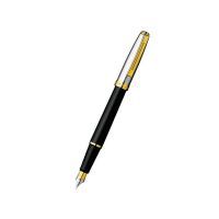 Ручка перьевая Sheaffer PRELUDE Black/Palladium GT  FP M (Sh337004)